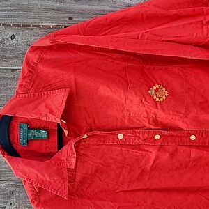 RALPH LAUREN Womens Button-Up Shirt Size 12.